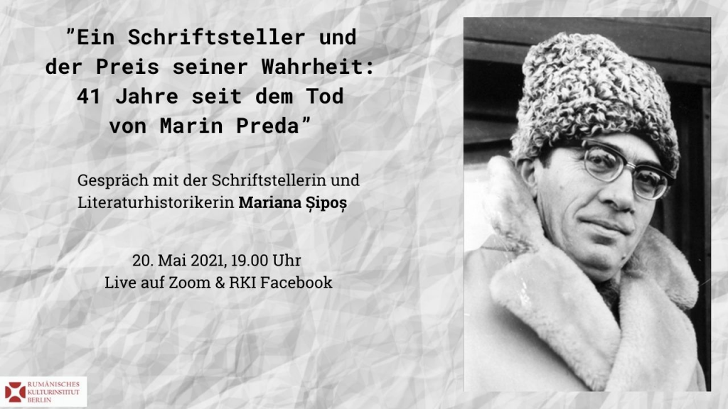 “Ein Schriftsteller und der Preis seiner Wahrheit: 41 Jahre seit dem Tod von Marin Preda”