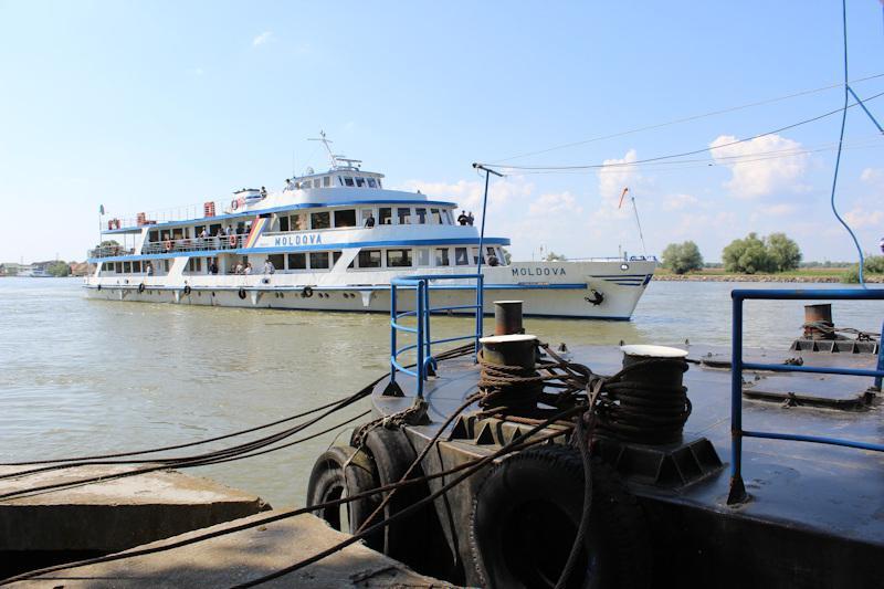 Foto: Das Motorschiff Moldava