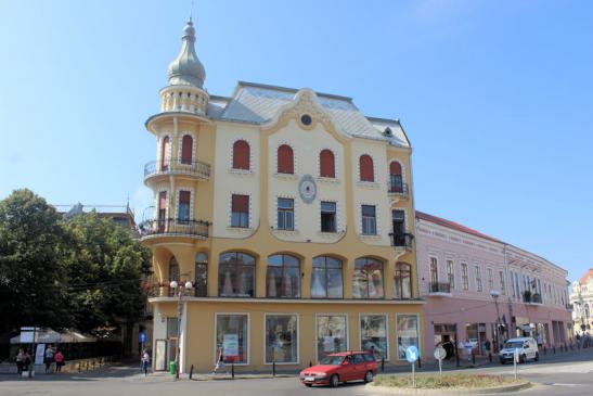 Im Zentrum von Oradea (Großwardein)