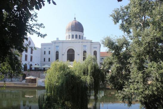 Die Synagoge von Oradea (Großwardein)