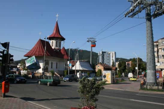 Urlaub in Rumänien: In der Innenstadt von Piatra-Neamt
