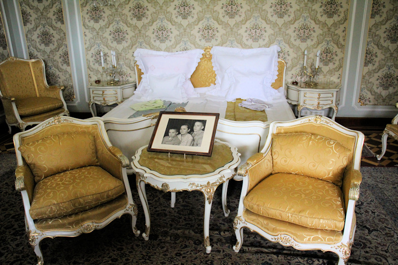 Schlafzimmer im Primaverii Palast in Bukarest