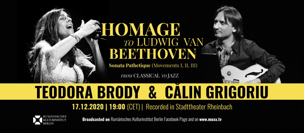 Etikett RKI Konzert Classical Jazz Beethoven 2020 Teodora Enache Brody