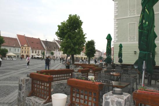 Urlaub in Rumänien: In der Altstadt von Sibiu (Hermannstadt)