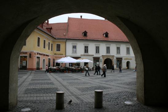 Urlaub in Rumänien: In der Altstadt von Sibiu (Hermannstadt)