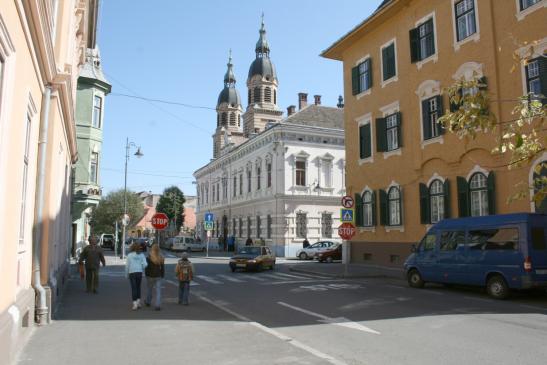 In der Altstadt von Sibiu.