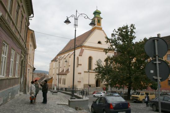 In der Altstadt von Sibiu.