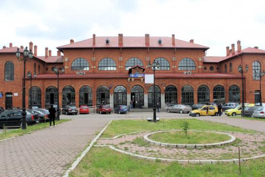 Urlaub in Rumänien: Der Bahnhof von Suceava