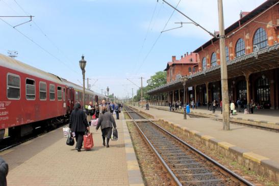 Der Bahnhof in Suceava