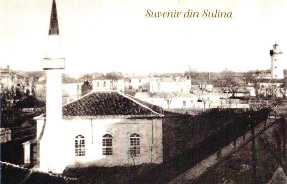 Urlaub in Rumänien: Stadtansicht von Sulina, um 1900