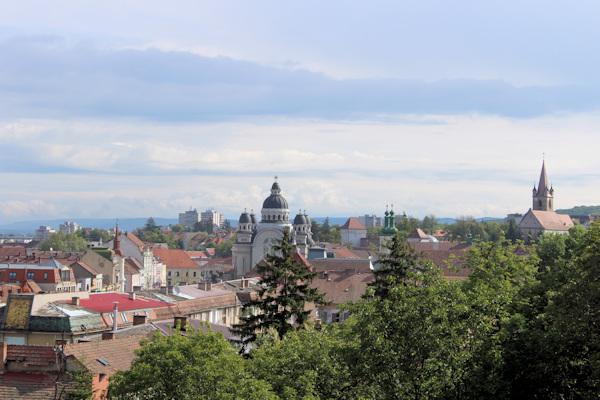 Foto: Blick auf Targu Mures