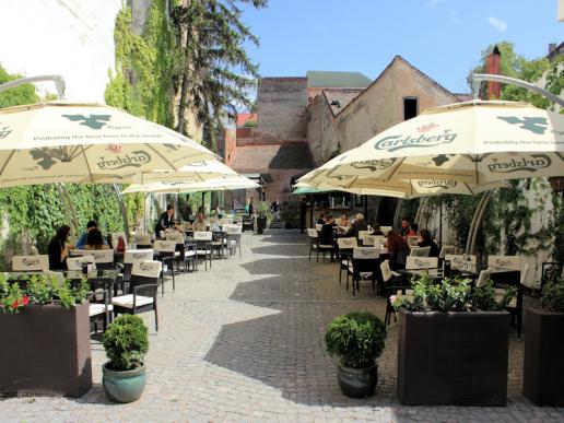 Restaurant im Zentrum von Targu Mures (Neumarkt am Mieresch)