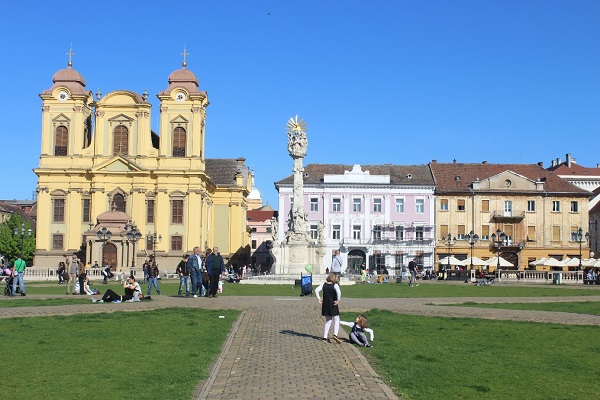 Im Zentrum vom Timisoara - Hauptstadt des Banats