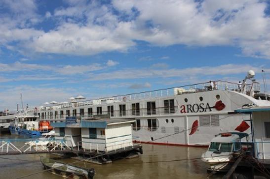 Urlaub in Tulcea - Foto: Am Hafen von Tulcea