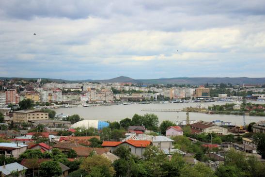 Urlaub in Tulcea - Foto: Blick auf Tulcea