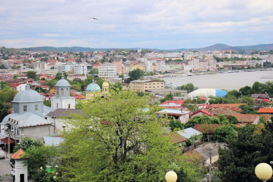 Urlaub in Tulcea - Foto: Blick auf Tulcea