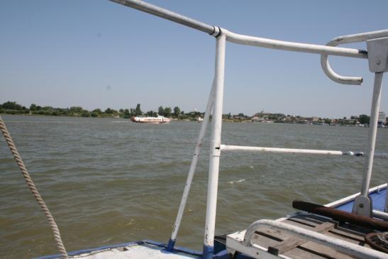Urlaub in Tulcea - Foto: Blick auf die Donau bei Tulcea