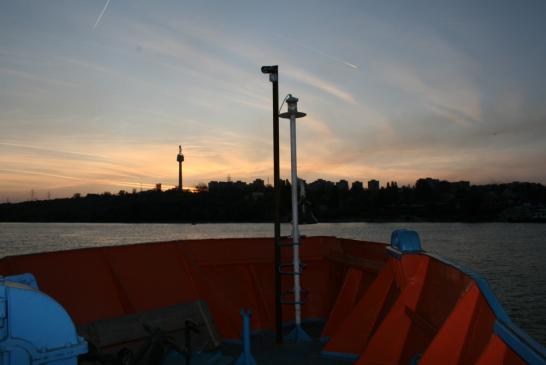 Urlaub in Galaţi: Auf der Donau bei Galati