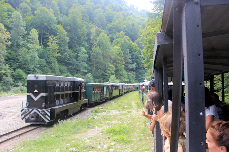 Rundreise durch Rumänien im August 2018 - 3. Station:  Viseu de Sus (Oberwischau)         