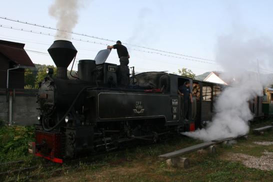 Urlaub in Rumänien: Wassertalbahn in Viseu de Sus