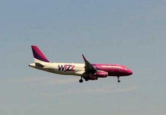 WIZZ Air - Landeanflug in Bukarest